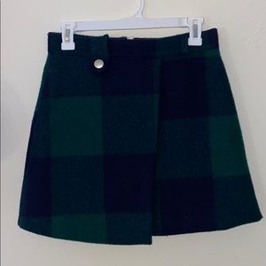Plaid skirt